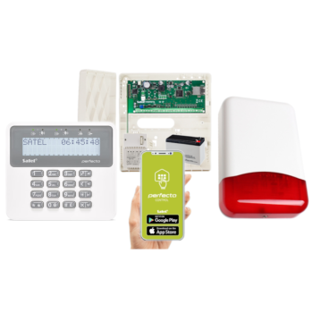 ZESTAW SATEL PERFECTA-IP 32-WRL + PRF-LCD + 7Ah + AWT150 + SYRENA TI700